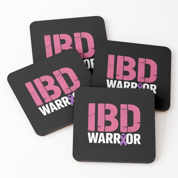 Item preview, IBD Warrior Crohns Disease Fighter Purple Ribbon Ostomate designed and sold by fferomananul.