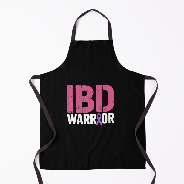 Item preview, IBD Warrior Crohns Disease Fighter Purple Ribbon Ostomate designed and sold by fferomananul.