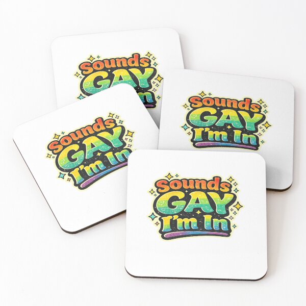 Item preview, Sounds Gay I’m In – Funny Pride LGBTQ Rainbow Typography | Queer Pride Humor Graphic for  T-Shirt, Sticker, Phone case, mug, bag, hoodies designed and sold by ArtByTripti.
