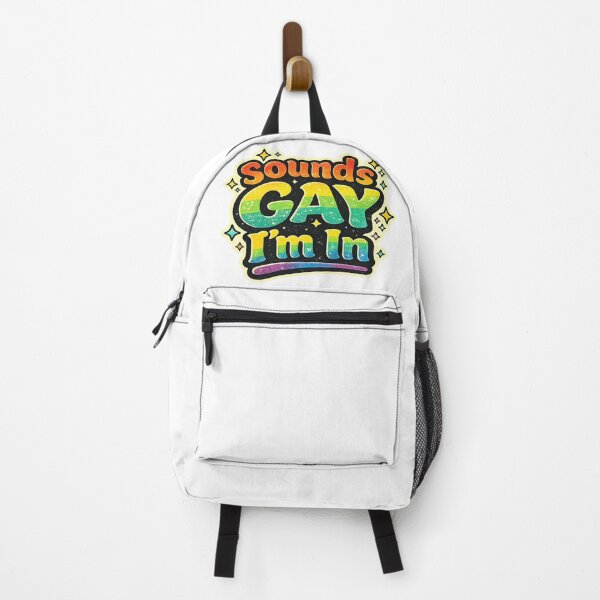 Item preview, Sounds Gay I’m In – Funny Pride LGBTQ Rainbow Typography | Queer Pride Humor Graphic for  T-Shirt, Sticker, Phone case, mug, bag, hoodies designed and sold by ArtByTripti.