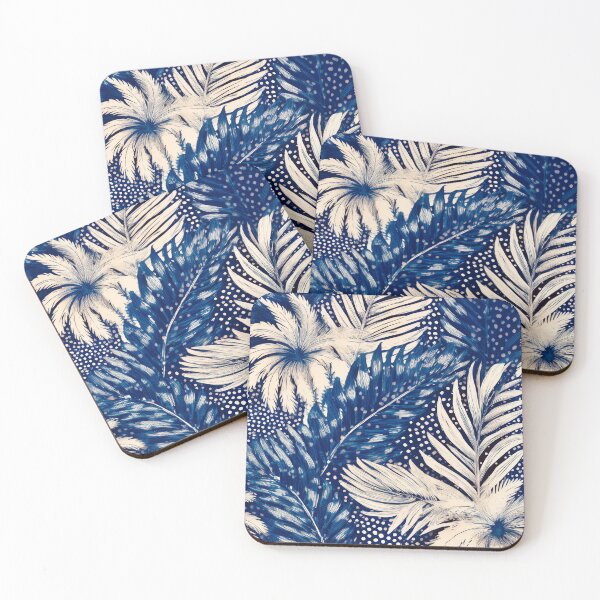 Item preview, Indigo Wild Botanical  designed and sold by WeaveSphere.