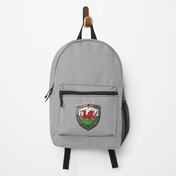 Item preview, Welsh Dragon Shield Proud Cymru Heritage Emblem designed and sold by Highlandkings.