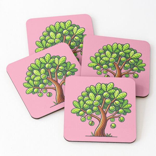 Item preview, Cute Macadamia Tree Cartoon Design designed and sold by quigeebo designs.