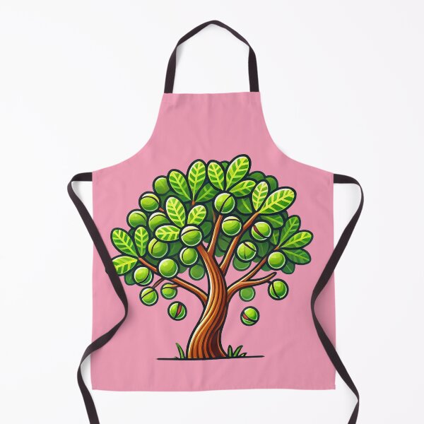 Item preview, Cute Macadamia Tree Cartoon Design designed and sold by quigeebo designs.