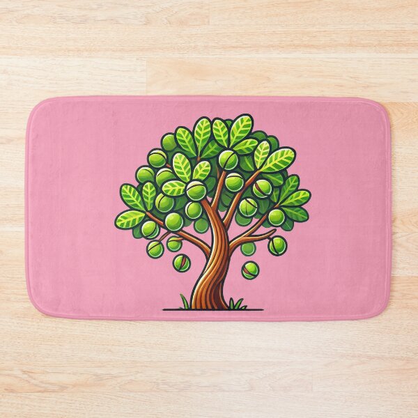 Item preview, Cute Macadamia Tree Cartoon Design designed and sold by quigeebo designs.