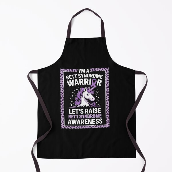 Item preview, I'm A Rett Warrior Rett Syndrome Awareness Purple Unicorn designed and sold by fferomananul.