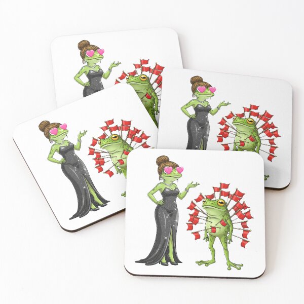 Item preview, How Flawless, Perfect - Red Flag Frog Meme designed and sold by LujziWorld.