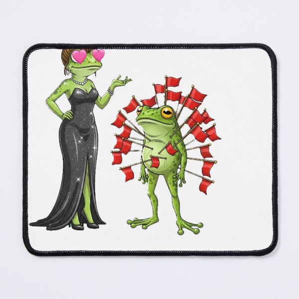 Item preview, How Flawless, Perfect - Red Flag Frog Meme designed and sold by LujziWorld.