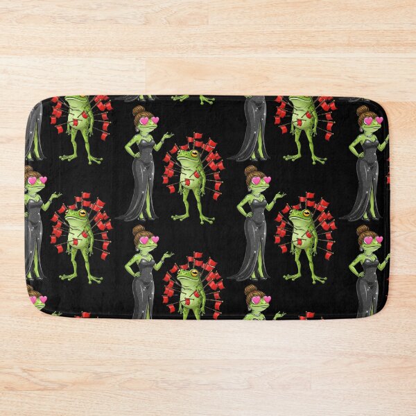 Item preview, How Flawless, Perfect - Red Flag Frog Meme designed and sold by LujziWorld.