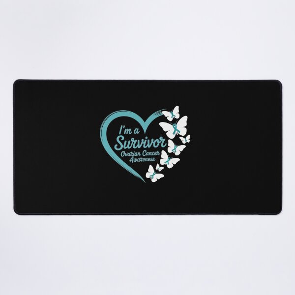 Item preview, I'm A Survivor Butterfly Graphic Teal Women's Small designed and sold by fferomananul.