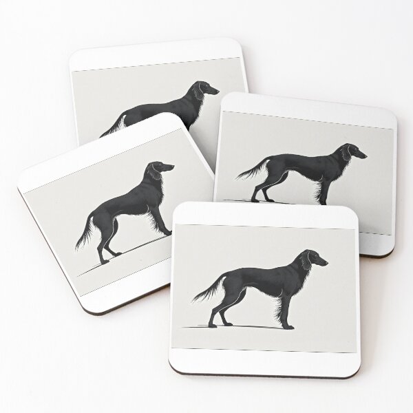 Item preview, The Afghan Hound Silhouette - Minimalist Editorial Dog Art designed and sold by M1234s.