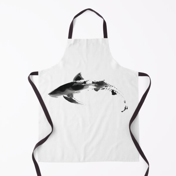 Artikelvorschau, Brushstroke Shark - S04 entworfen und verkauft von FlaskLab.