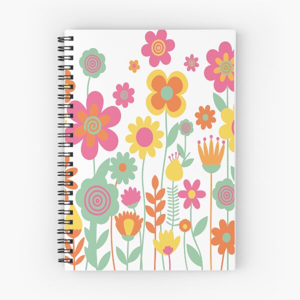 Item preview, Groovy 70s Flower Garden Art - Psychedelic Retro Floral Pop Print designed and sold by BestChoiceService.