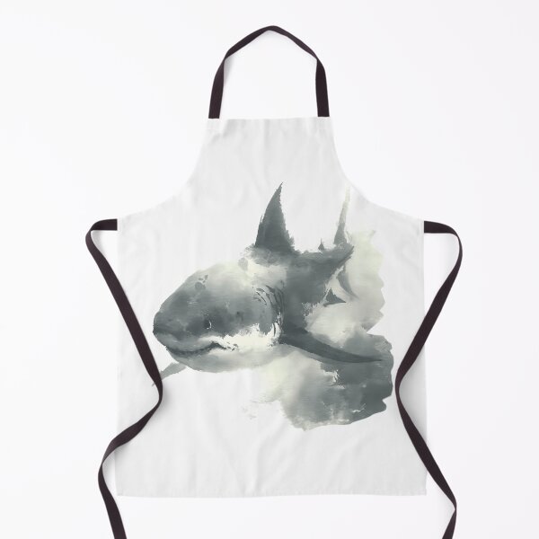 Artikelvorschau, Brushstroke Shark - S01 entworfen und verkauft von FlaskLab.