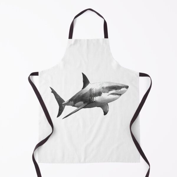 Artikelvorschau, Brushstroke Shark - S02 entworfen und verkauft von FlaskLab.