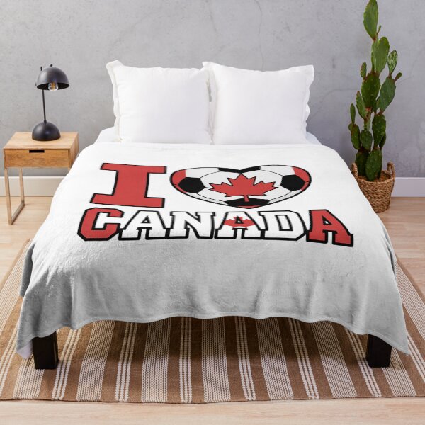Item preview, I Love Canada Soccer Ball Boys Girls Kids Canadian Flag designed and sold by fferomananul.