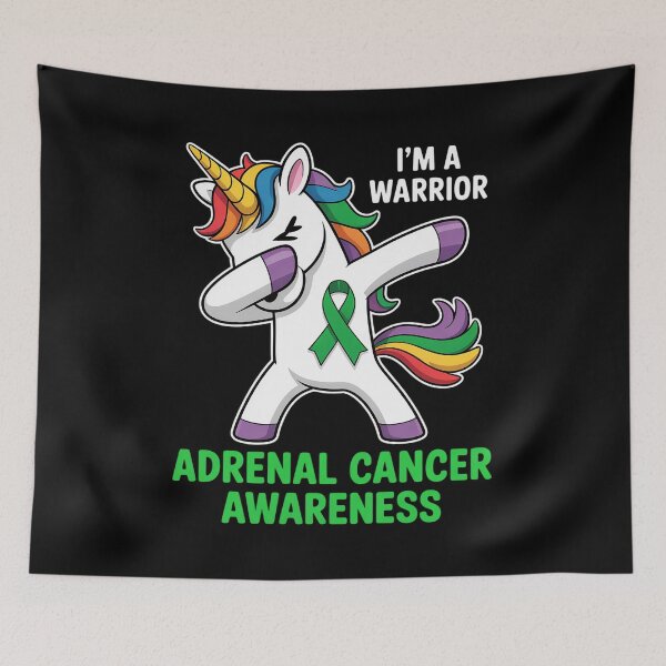Item preview, I'm A Warrior Adrenal Cancer Awareness designed and sold by fferomananul.
