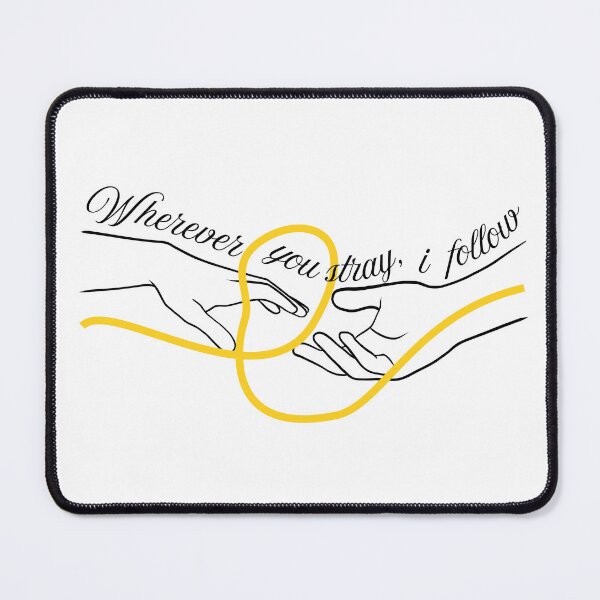 Item preview, Wherever You Stray I Follow Willow Evermore Lyric Art designed and sold by Niji Hibana.