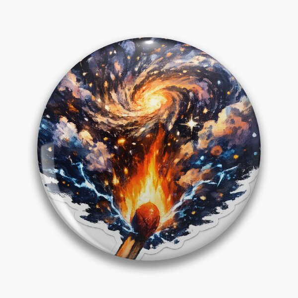 Artikelvorschau, Mind on Fire — Match Lighting the Universe — NeurOriginal™ entworfen und verkauft von NeurOriginal.