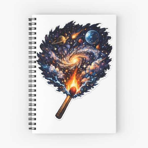 Artikelvorschau, Mind on Fire — Match Lighting the Universe — NeurOriginal™ entworfen und verkauft von NeurOriginal.