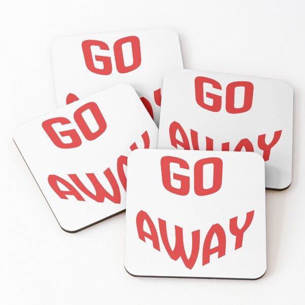 Item preview, GO AWAY (White Version) designed and sold by Kai's Corner.