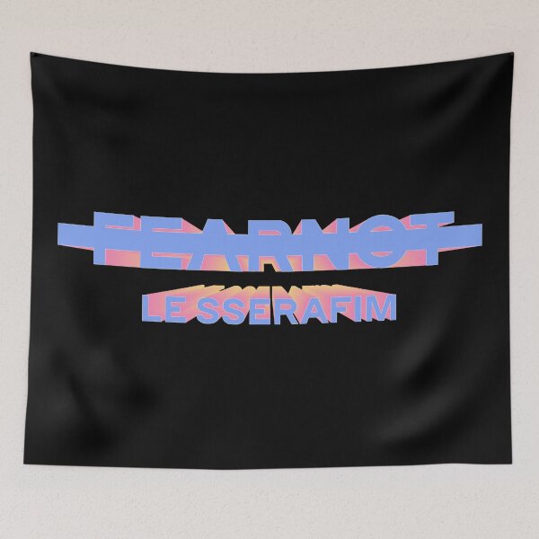 Item preview, Le Sserafim Fearnot Logo ver.4 kpop Fanmade designed and sold by ShiroHero.