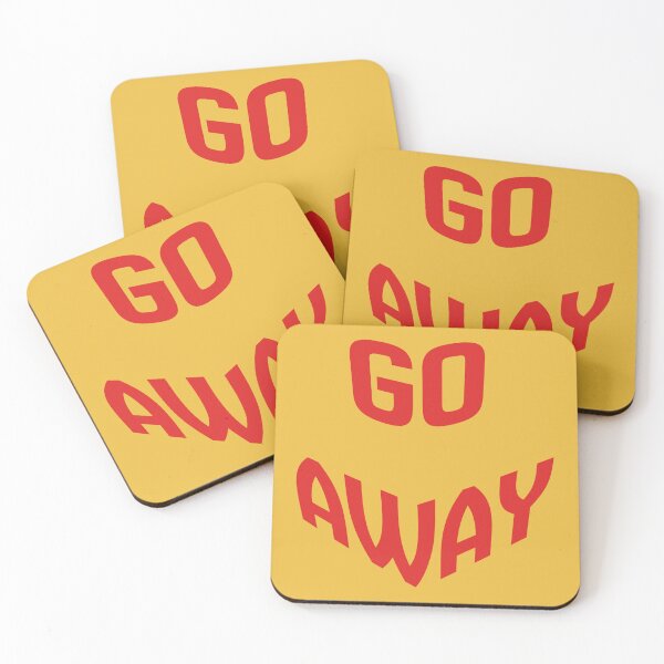 Item preview, GO AWAY (Yellow Version) designed and sold by Kai's Corner.