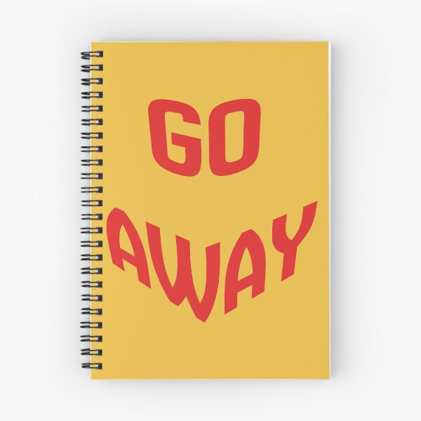 Item preview, GO AWAY (Yellow Version) designed and sold by Kai's Corner.