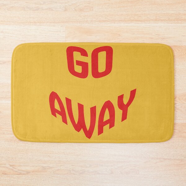 Item preview, GO AWAY (Yellow Version) designed and sold by Kai's Corner.