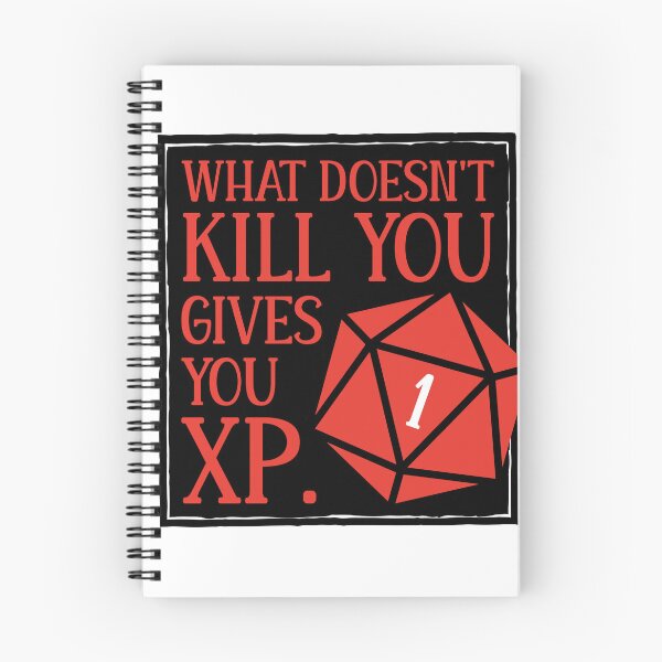 Item preview, What Doesn't Kill You Gives You XP designed and sold by megogilvie.