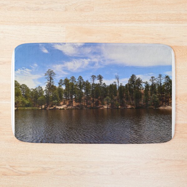 Item preview, Serene Pine Forest by the Lakeside designed and sold by Phakade's Photos.