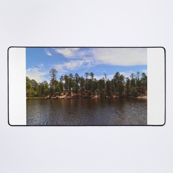 Item preview, Serene Pine Forest by the Lakeside designed and sold by Phakade's Photos.