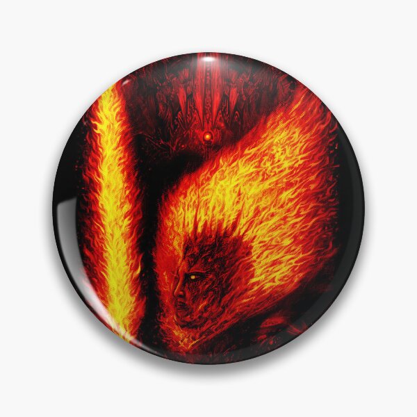 Item preview, Flame Knight (Halftone Knockout Version) designed and sold by KILLTOCURE.