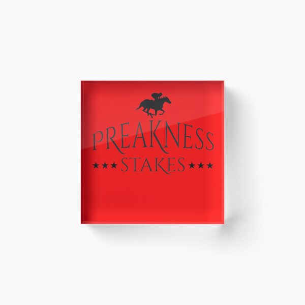 Item preview, Preakness Stakes horse racing derby vintage style  designed and sold by CAnastazyshop.
