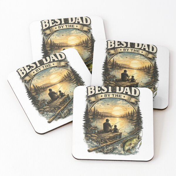 Item preview, Best Dad By The Lake Fishing designed and sold by raymerg85.