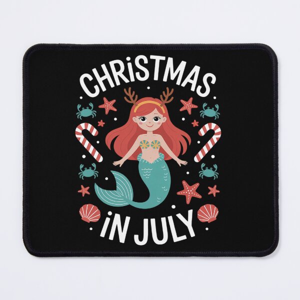 Item preview, Christmas In July Cute Mermaid Summer Men Women Kids designed and sold by grounabslaninal.