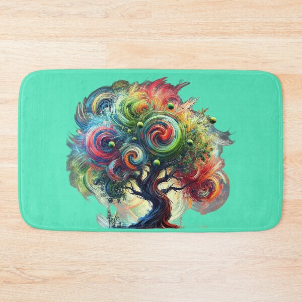 Item preview, Psychedelic Macadamia Tree Artwork designed and sold by quigeebo designs.