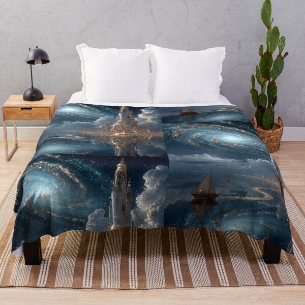 Item preview, Celestial Tower Beyond the Galaxy designed and sold by dreamvale-art.