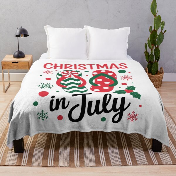 Item preview, Christmas in July Flip Flops Xmas Flip Flops Summer Holiday designed and sold by grounabslaninal.