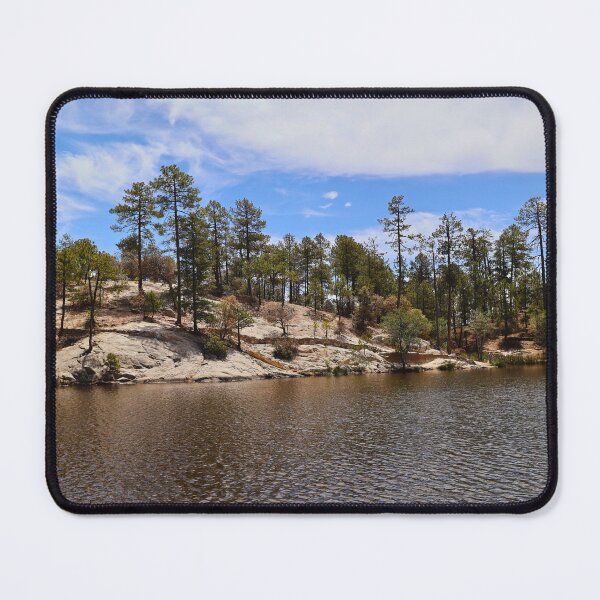 Item preview, Tranquil Pine Forest by the Lake designed and sold by Phakade's Photos.