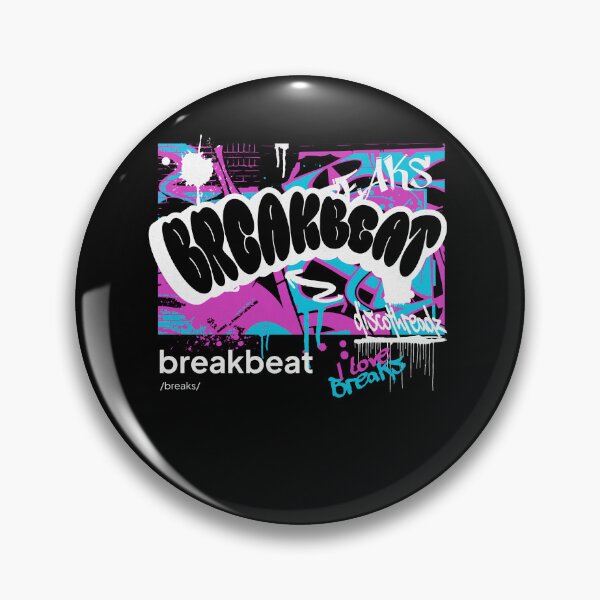Item preview, BREAKBEAT - Graffiti Wall Spray (White) designed and sold by Discothreadz.