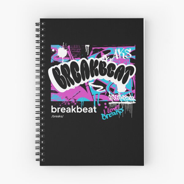 Item preview, BREAKBEAT - Graffiti Wall Spray (White) designed and sold by Discothreadz.
