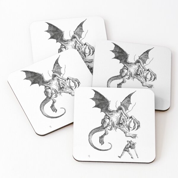 Item preview, Alice And The Jabberwocky - Alice In Wonderland - Vintage Art designed and sold by teeteeworldc.