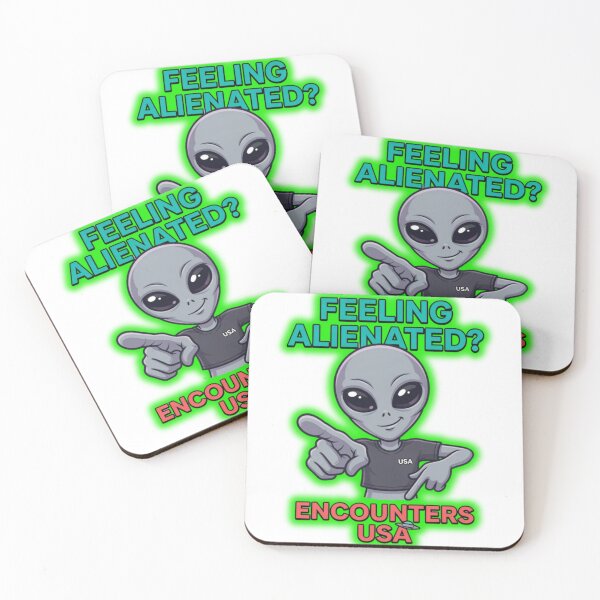 Item preview, Feeling Alienated? Funny Grey Alien designed and sold by Heinessight Merch.