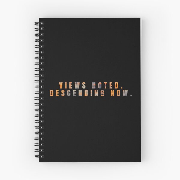 Item preview, Views Noted Descending Now — Mountain Humor designed and sold by SlothcoreVibes.