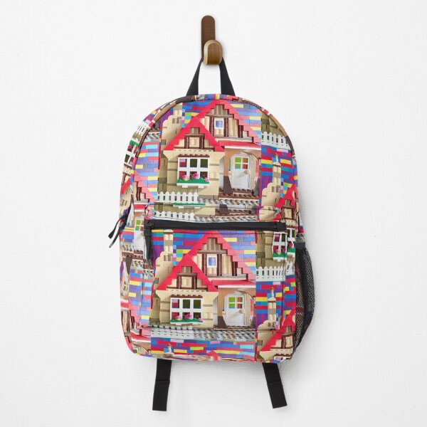 Item preview, LEGO cottage in a colourful neighbourhood  designed and sold by Julia Marshall Felix.