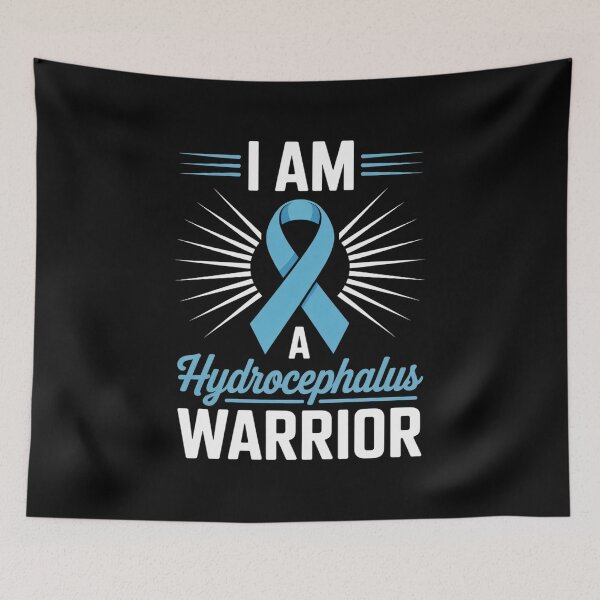 Item preview, Hydrocephalus Warrior Brain Tumor Hydrocephalus Awareness designed and sold by grounabslaninal.
