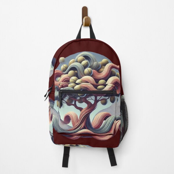 Item preview, Abstract Flowing Macadamia Tree designed and sold by quigeebo designs.
