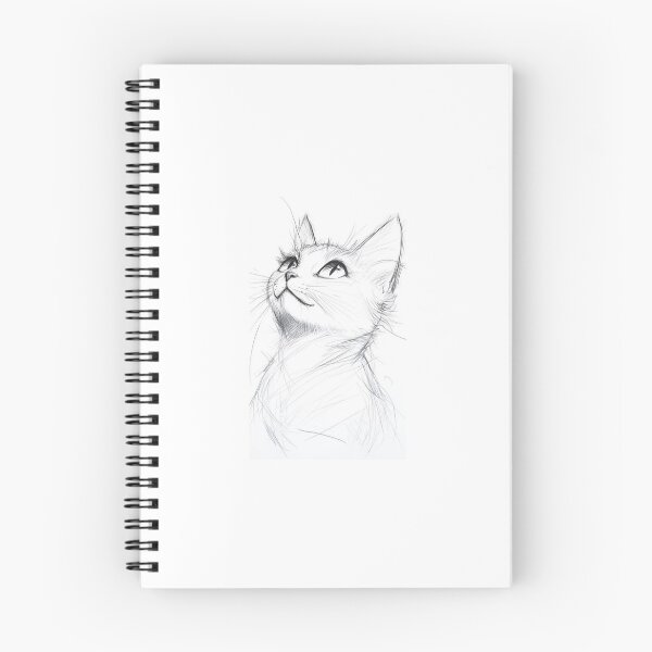 Item preview, Cat drawing designed and sold by Simplicity-Nat.