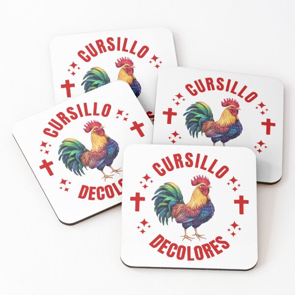 Item preview, DeColores Cursillo Colorful Rooster with Crosses and Stars designed and sold by Gsallicat.